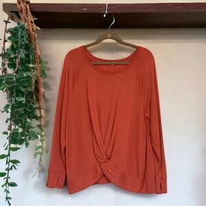 Threads 4 Thought Front Twist Knit Pullover